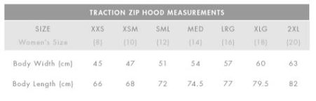 Unisex Traction Zip Hoodie 5107