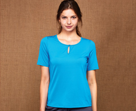 Ladies Silvertech Top S/S 1258S
