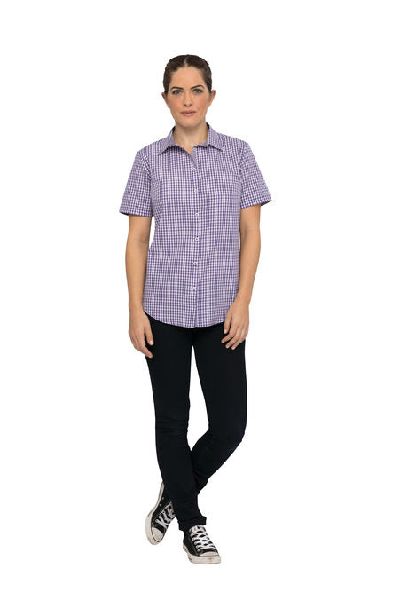 Ladies Gingham Dress Shirt SHC02W
