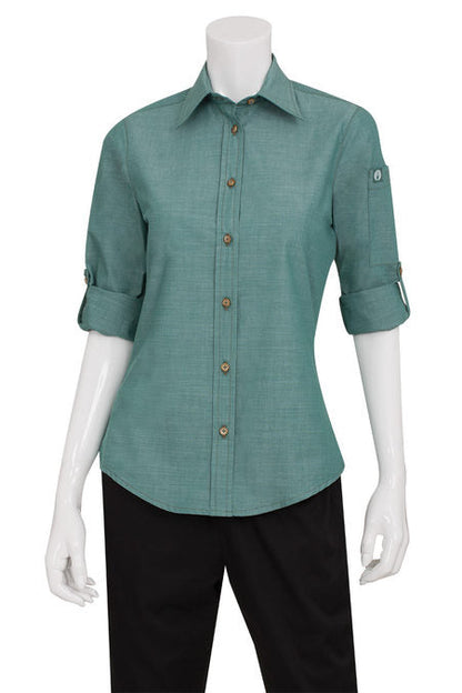 Ladies Chambray Shirt SLWCH002