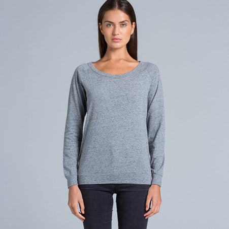 Ladies Slouch Crew Tee 4016