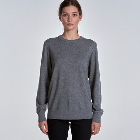 Simple Knit Crew Neck Jumper 5030