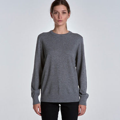 Simple Knit Crew Neck Jumper 5030