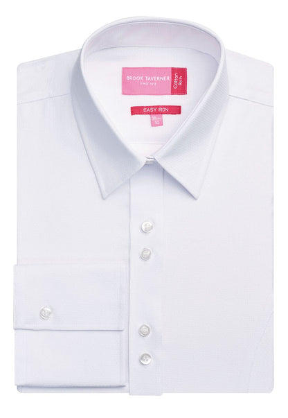 Campania Ladies Semi Fitted Single Cuff L/S Blouse - 2239