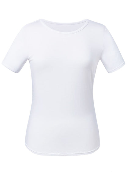 Sassa Ladies Round Neck S/S Strech Top - 2267