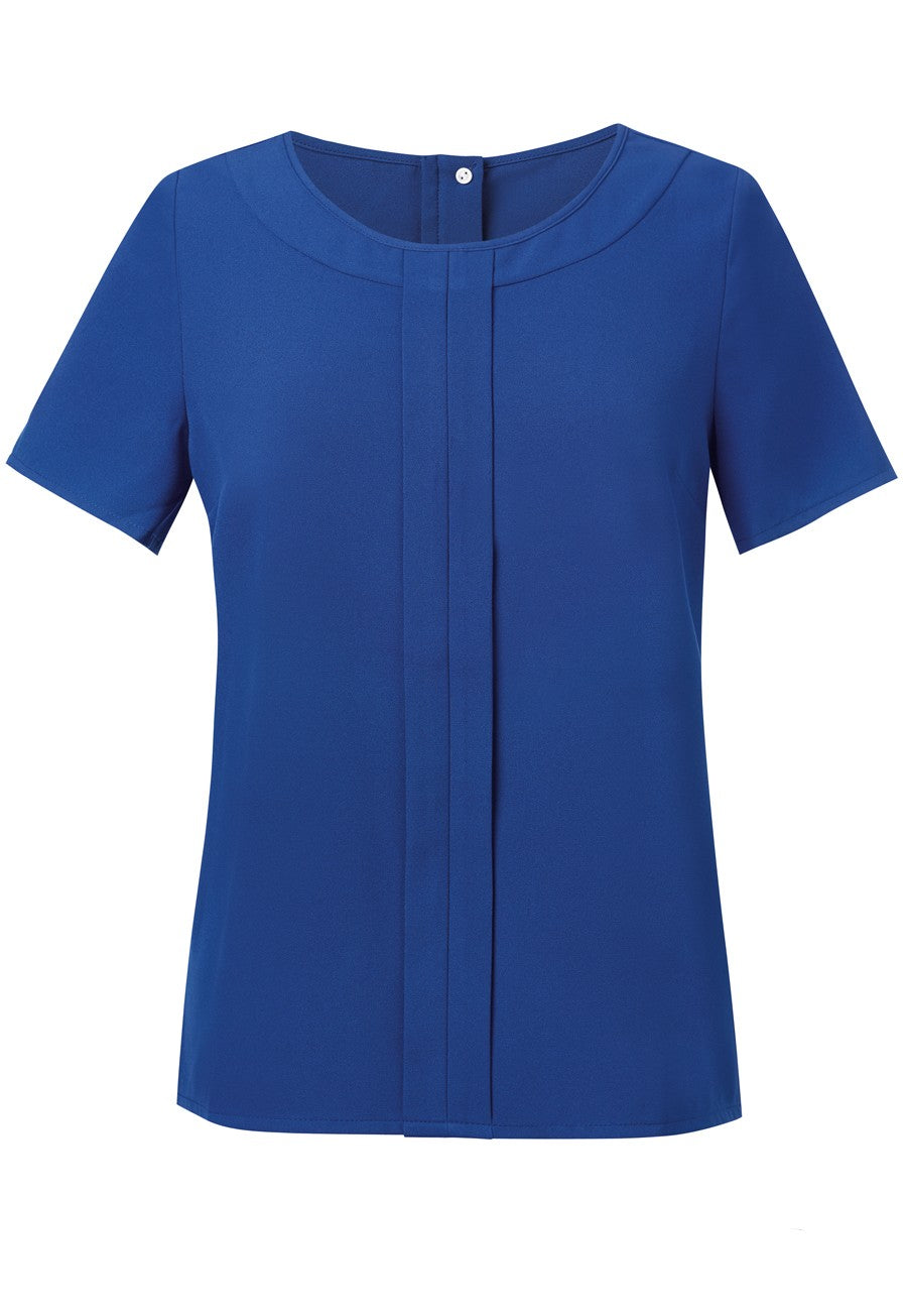 Verona Ladies S/S Crepe Blouse - 2280