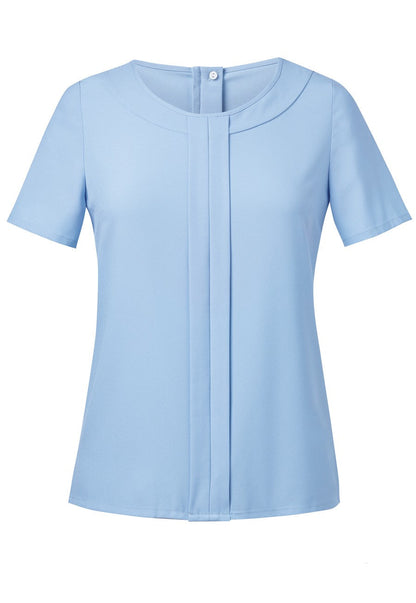 Verona Ladies S/S Crepe Blouse - 2280