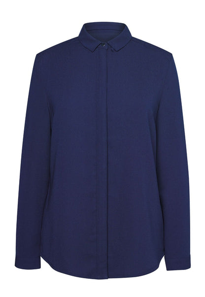 Firenze L/S Crepe Blouse - 2298