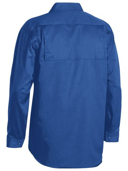 Cool Lightweight Long Sleeve Drill Shirt - BS6893