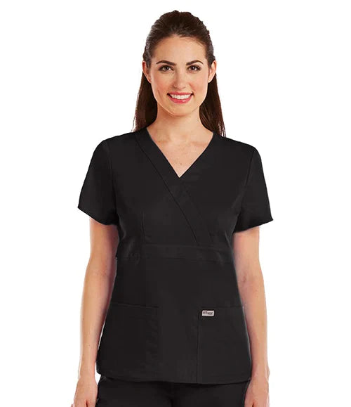 Ladies Riley Scrub Top - 4153 (6 Colours)