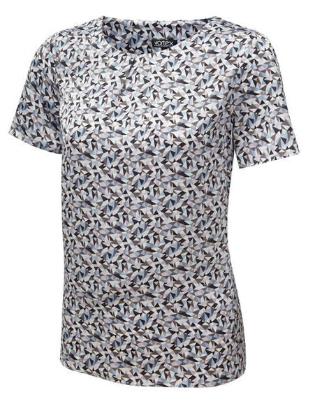 Suzie Tuck Neck Short Sleeve Top