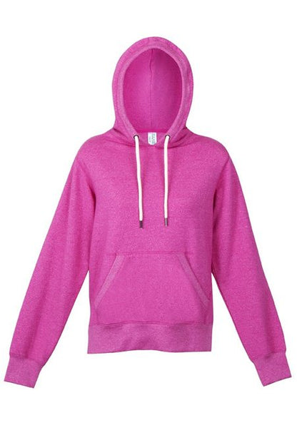 Womens Greatness Heather Brushed Fleece Hoodie FP65UN