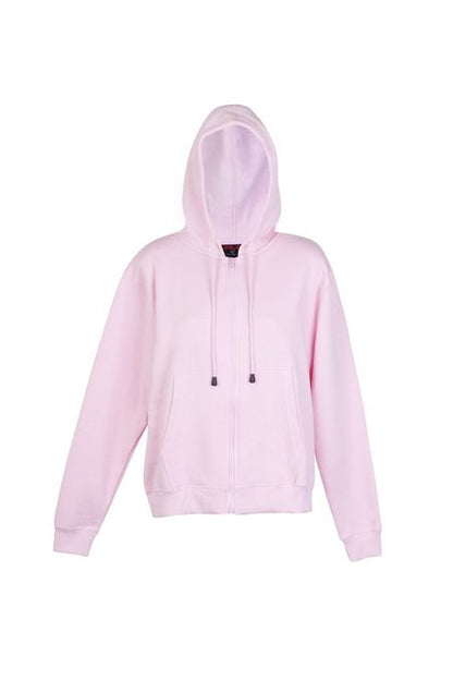 Ladies Zip Hoodies with Pocket TZ66UN (10 Colours)