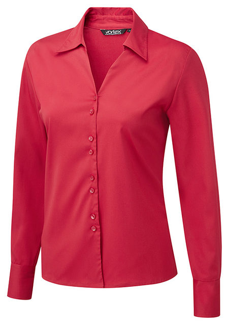 Freya Double Button Blouse Long Sleeve