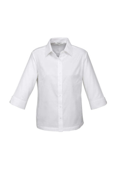 Luxe Cotton 3/4 Sleeve Shirt S10221