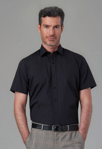 Rosello Men's Classic fit S/S Shirt - 7541