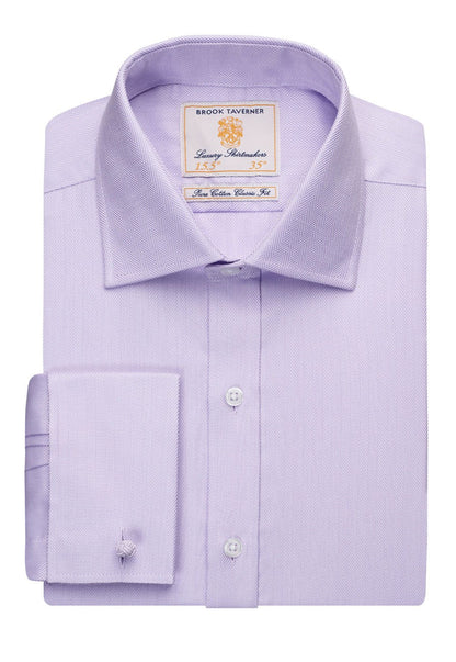 Andora Men's Classic Fit Double Cuff L/S Shirt - 7656