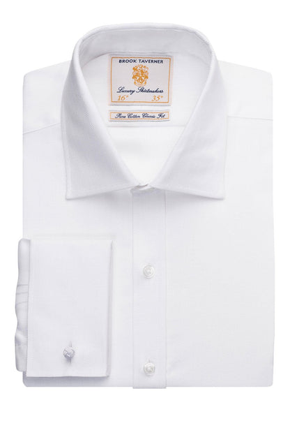 Andora Men's Classic Fit Double Cuff L/S Shirt - 7656