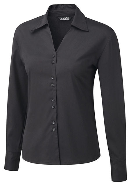Freya Double Button Blouse Long Sleeve