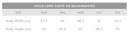 Ladies Stella Long Sleeve Tee 4017