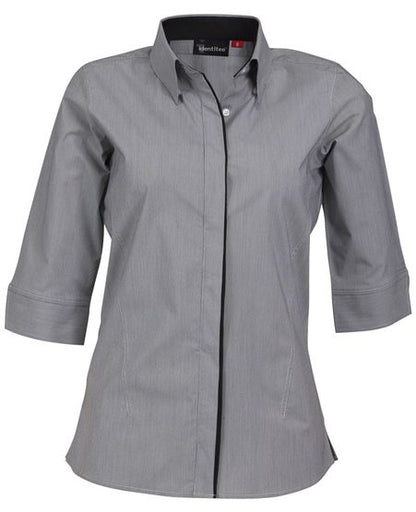 Stella Ladies 3/4 Sleeve Concealed Placket Shirt W28