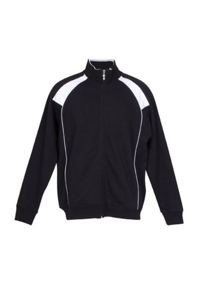 Mens Fleece Jacket with Piping and Panel F400HZ