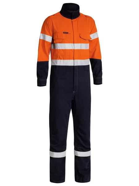 Tencate Tecasafe® Plus 700 Taped Hi Vis Engineered Fr Vented Coverall - BC8086T