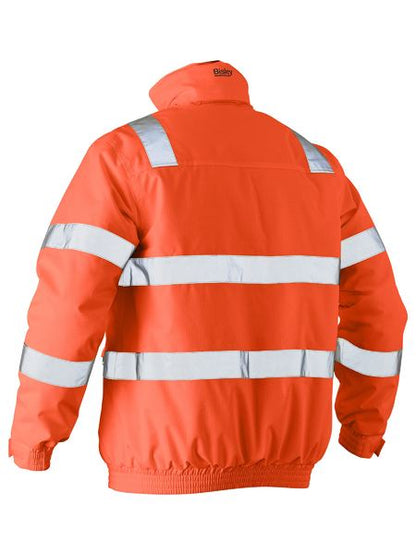 Taped Hi Vis Wet Weather Bomber Jacket - BJ6770T