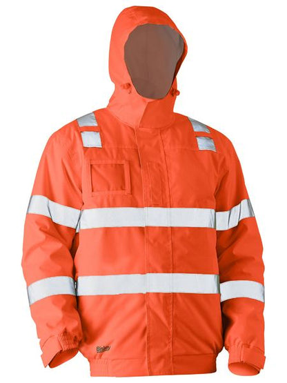 Taped Hi Vis Wet Weather Bomber Jacket - BJ6770T