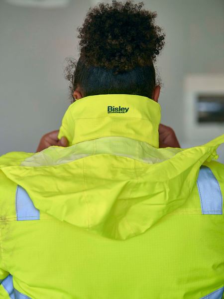 Taped Hi Vis Wet Weather Bomber Jacket - BJ6770T