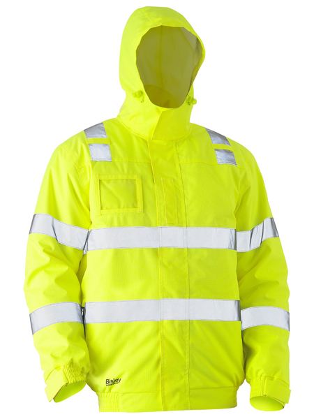Taped Hi Vis Wet Weather Bomber Jacket - BJ6770T