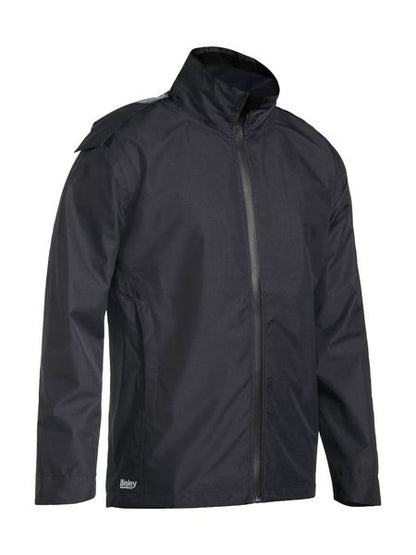 Lightweight Mini Ripstop Rain Jacket With Concealed Hood - BJ6926