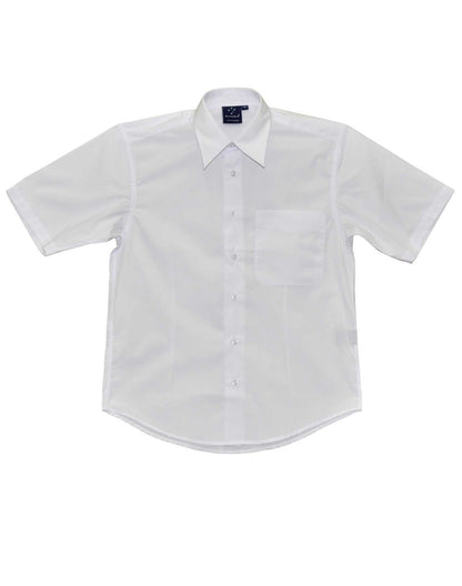 Men's Short Sleeve Teflon Business Shirt - BS08S