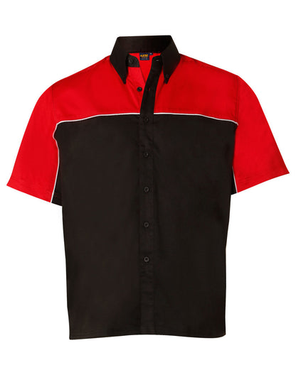 Men's Tri Colour Poly/Cotton Twill Shirt - BS11
