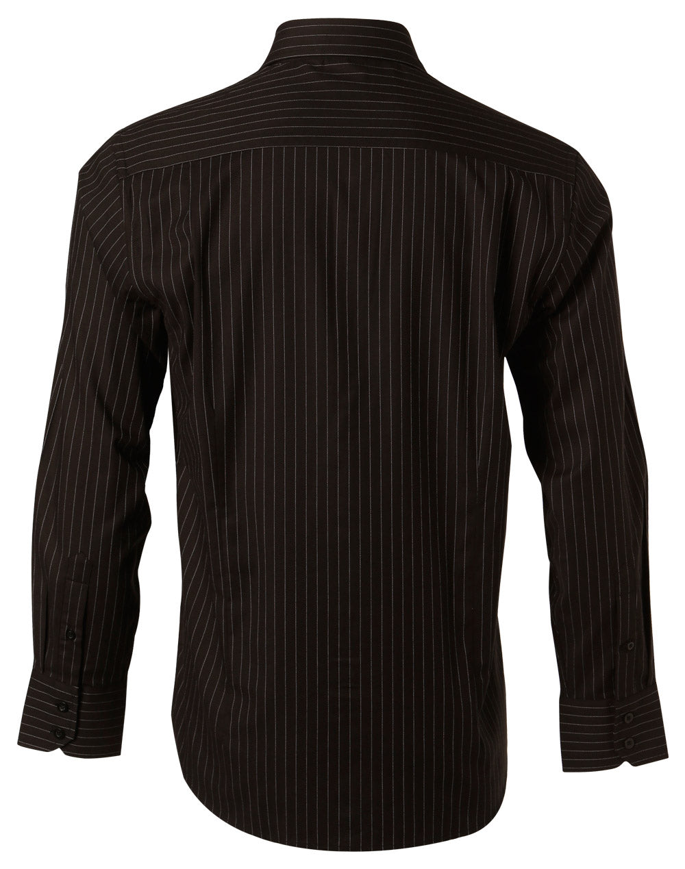 Men's Long Sleeve Pin Stripe Shirt - BS17