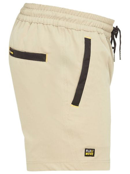 Flx & Move™ 4-way Stretch Elastic Waist Short - BSH1331