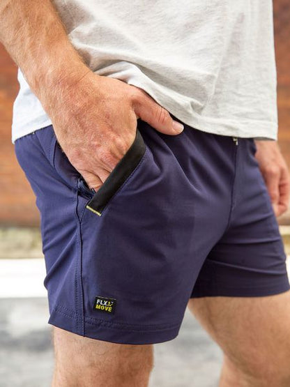 Flx & Move™ 4-way Stretch Elastic Waist Short - BSH1331