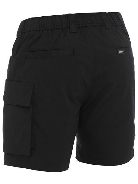 Stretch Cotton Elastic Waist Cargo Short - BSHC1018