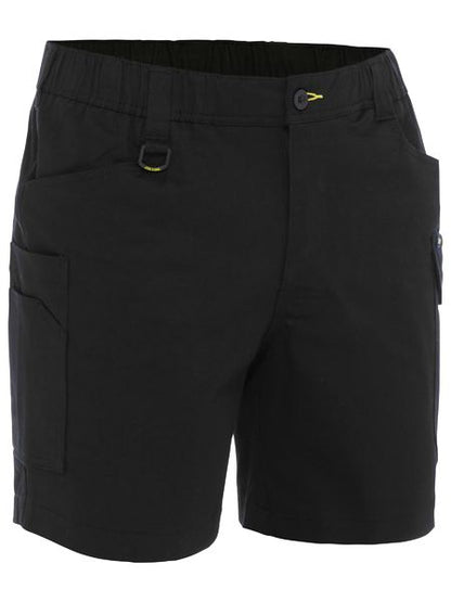 Stretch Cotton Elastic Waist Cargo Short - BSHC1018