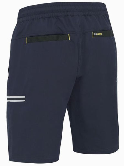 Flx & Move™ 4-way Stretch Elastic Waist Cargo Short - BSHC1333