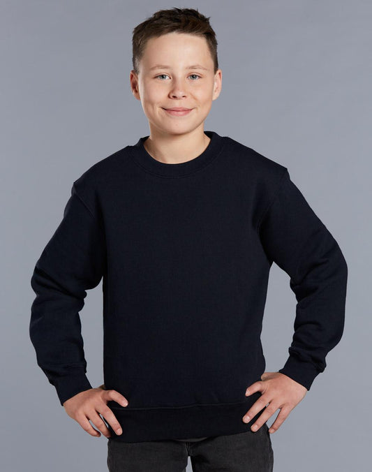 Kids American Style Crew Fleecy Sweat - FL01K