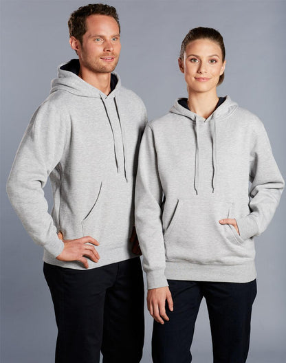 Unisex Close Front Fleecy Hoodie - FL09
