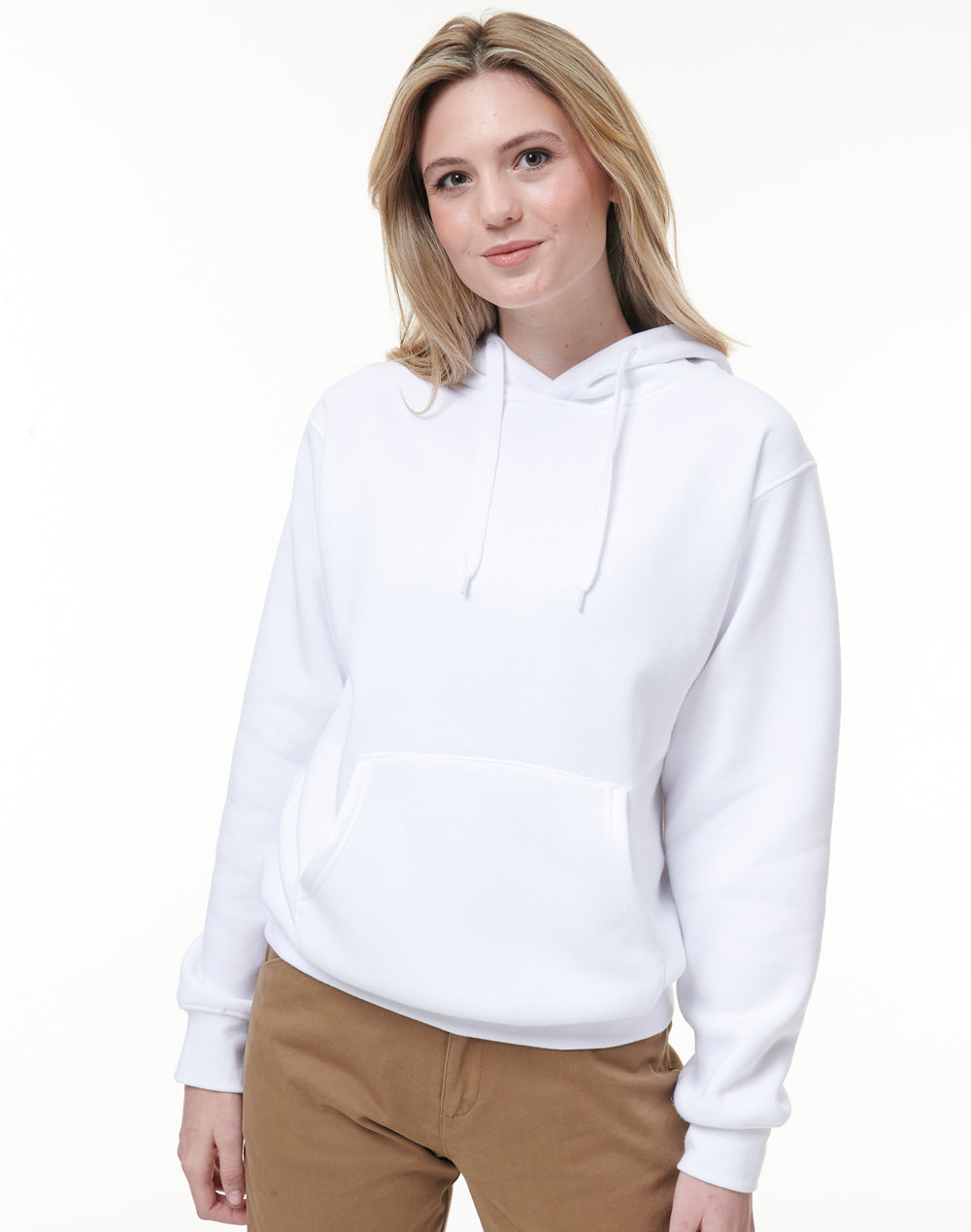 Unisex Close Front Fleecy Hoodie - FL09