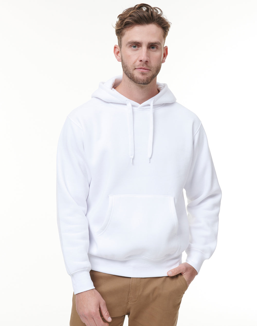 Unisex Close Front Fleecy Hoodie - FL09