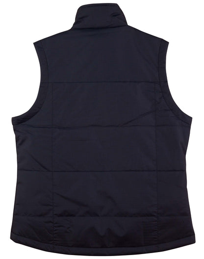 Ladies Nylon Rip-Stop Padded Vest - JK30