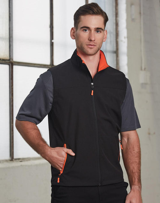 Men's Softshell Vest - JK45