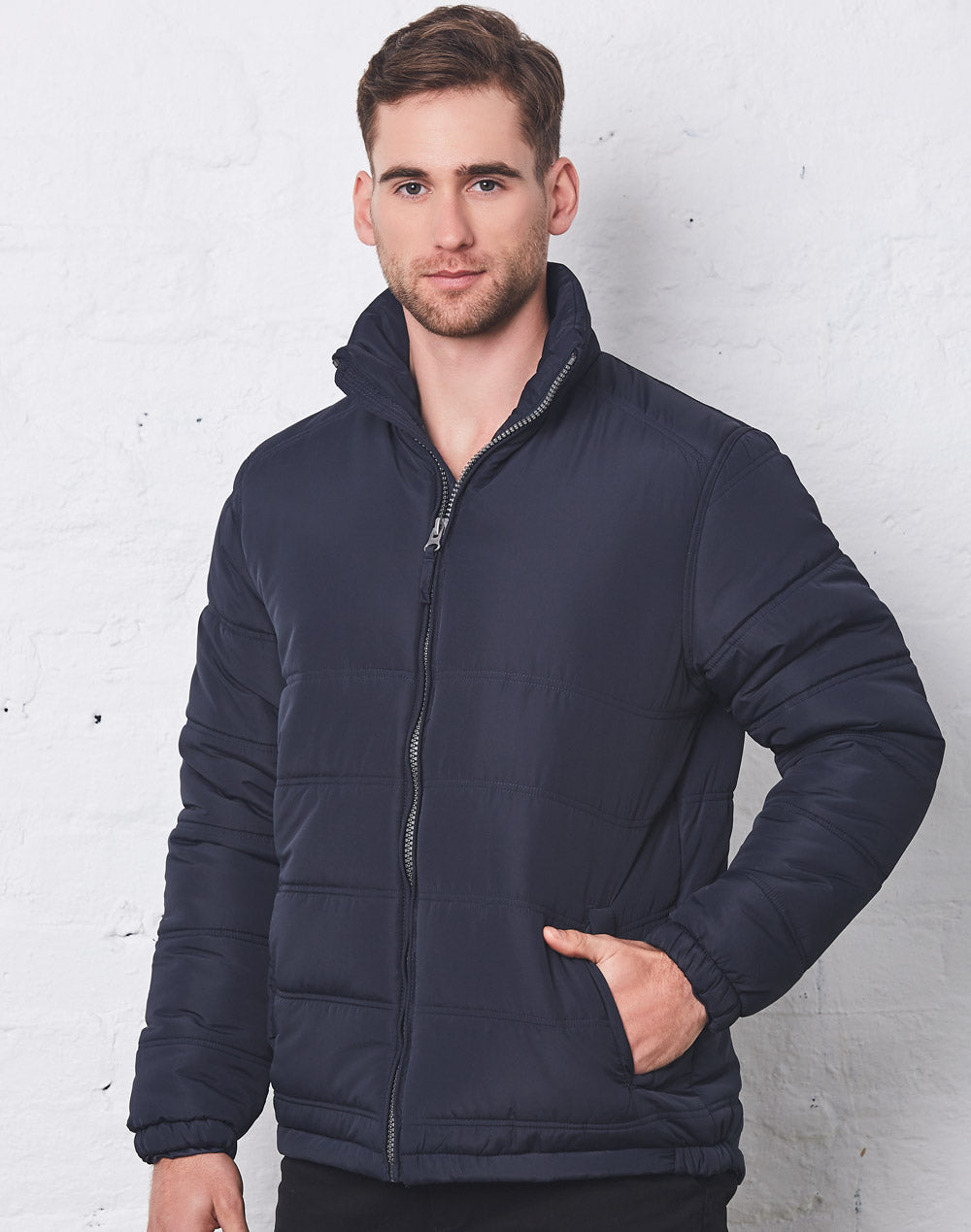 Heavy quilted jacket shop