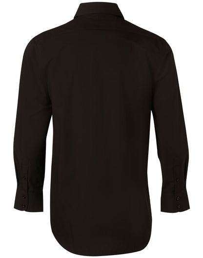 Mens Cotton/Poly Stretch Long Sleeve Shirt - M7020L