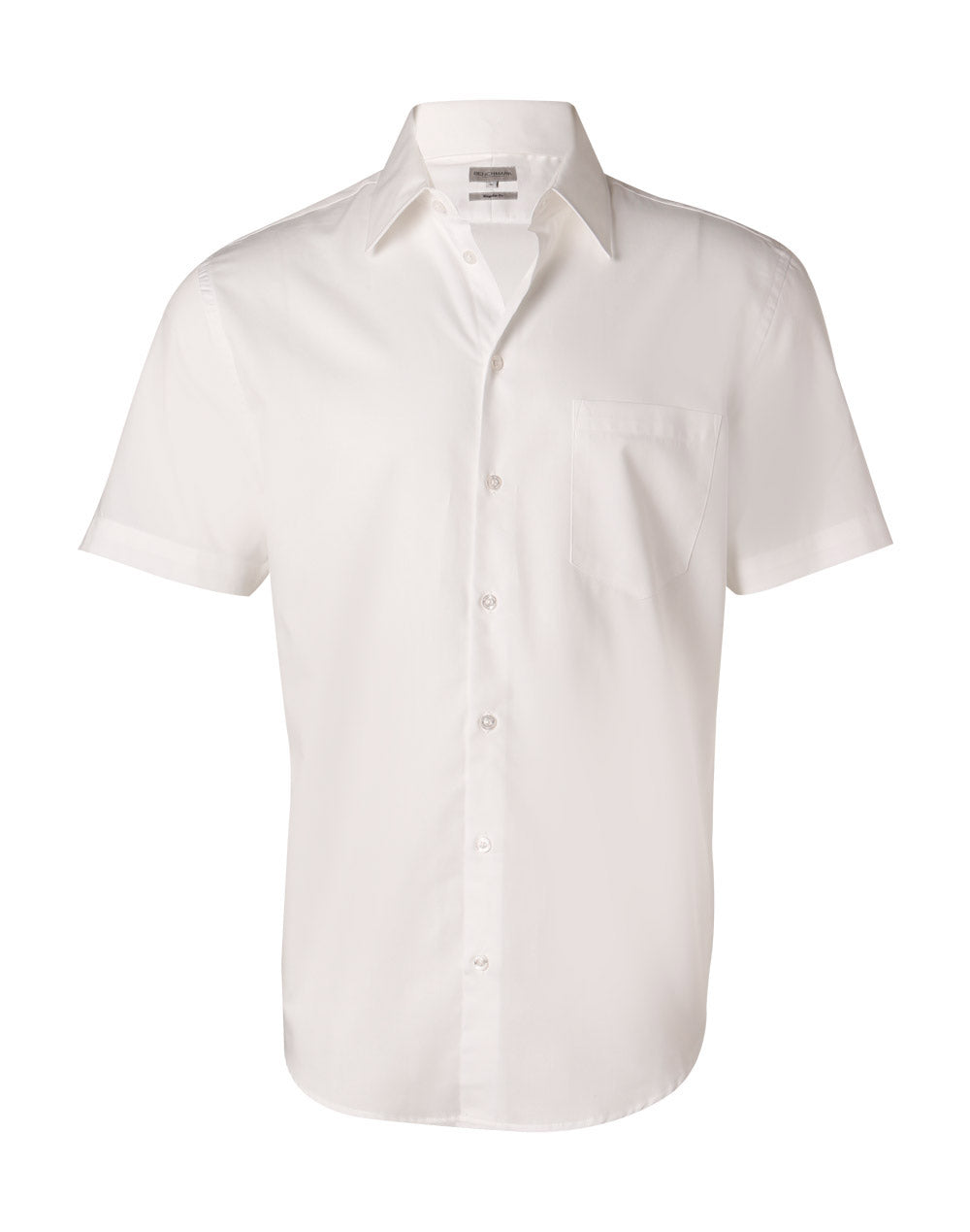 Mens Fine Twill Short Sleeve Shirt - M7030S