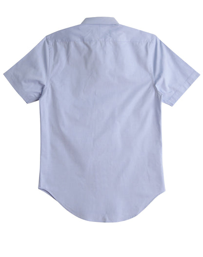 Mens CVC Oxford Short Sleeve Shirt - M7040S